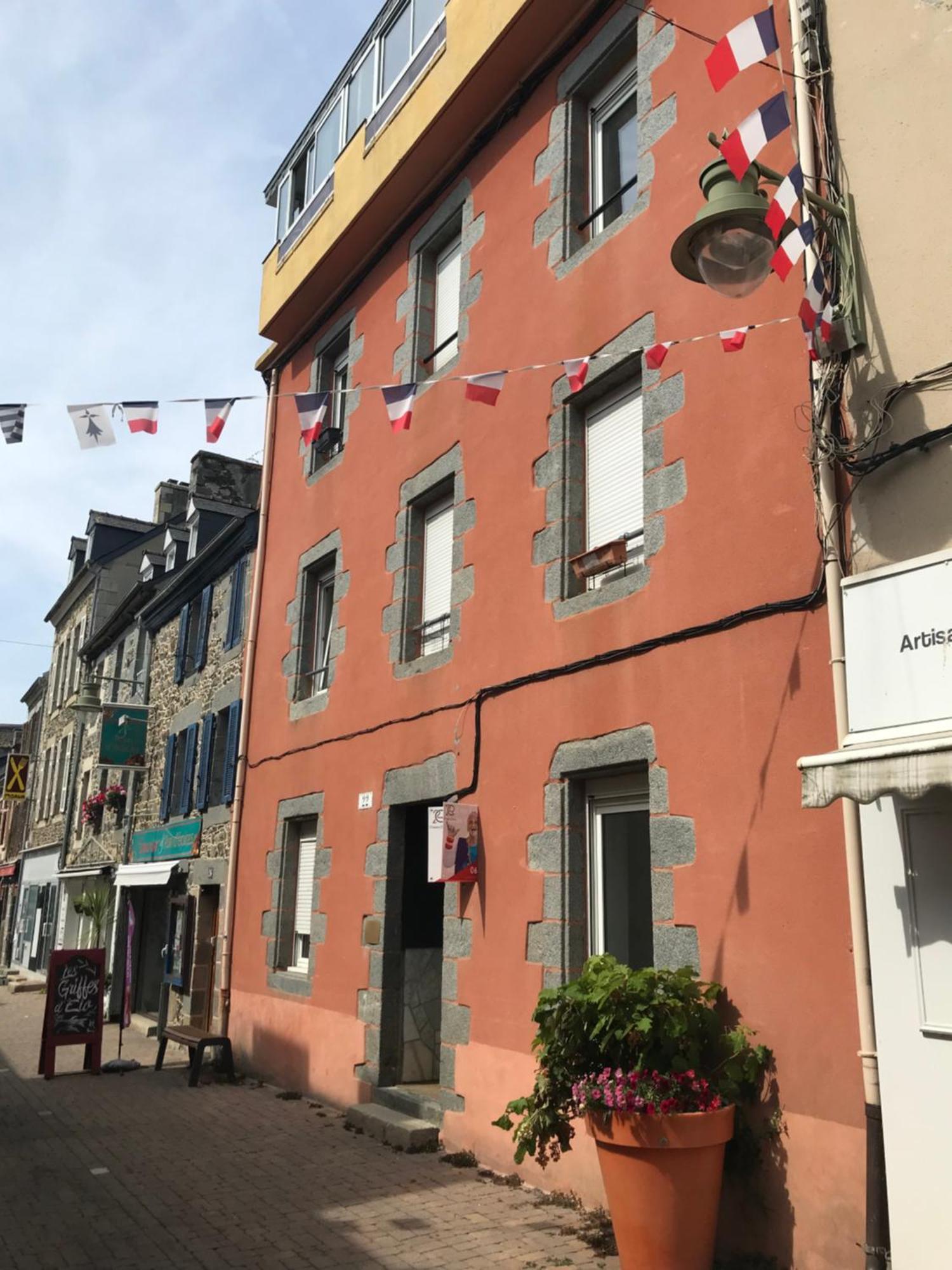 Joli Appartement Calme A Binic Dans Rue Pietonne Buitenkant foto
